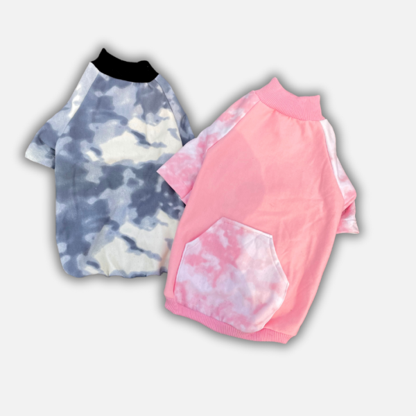 Polerones tie-dye